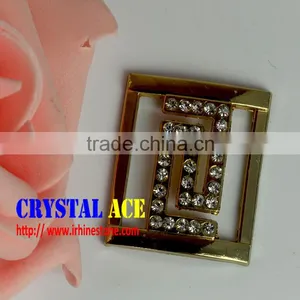 Wholesale Rhinestone Belt Buckle, Bikini Gold Connector, Chain Strass Bikini Connector for Dicoration thumbnail-6