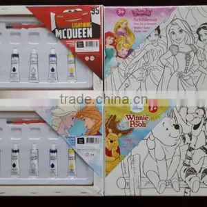 Art Canvas Set With Paint thumbnail-1
