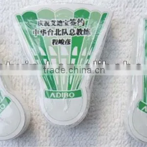 Badminton Shape 100% Cotton Compressed Compact Cotton Towel, Promotion Towel thumbnail-1