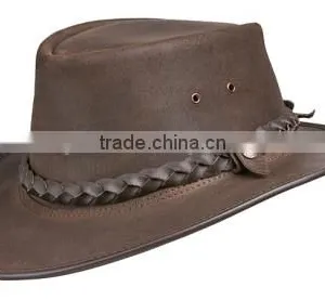 Cow Boy Hat Suede Leather thumbnail-1