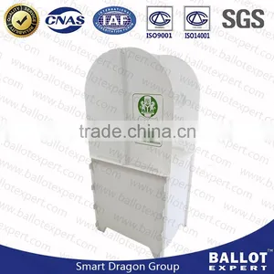 Corrugated Folding Paint Outdoor Ballot Booth thumbnail-1