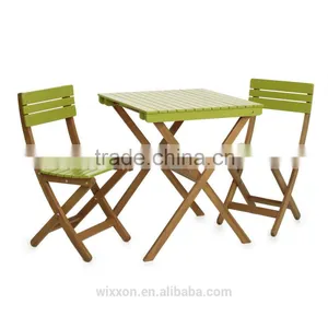 Wooden Folding Garden Table Set,Chair Set,Wooden Bistro Table Set,Bistro Chair Set,Patio Wooden Table Set,Garden Chair Set thumbnail-1