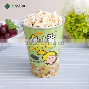32 oz Take Away Design Disposable Popcorn Cup thumbnail-1