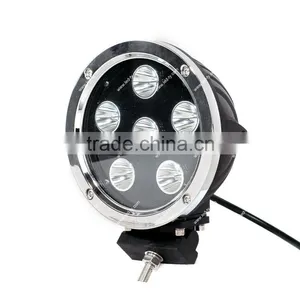Super Brighter 60w Led Driving Light for off Road 4x4 Jeep, Truck Atv Utv Suv Led Work Light thumbnail-1