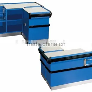 New Design Supermarket Cashier Counters , Shop Cash Counters, Cashier Counters thumbnail-3
