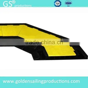 Rubber PVC Rubber Road Cable Protector Ramp for Outdoor & Indoor Events Quality Choice thumbnail-3