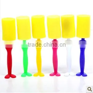 M059 Interesting Cartoon Washing Brush Sponge Clean Cup Brush Glass Brush thumbnail-4