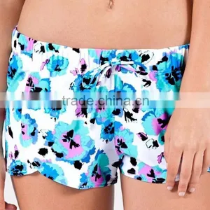 Beautiful Flowers Women Board Shorts thumbnail-1