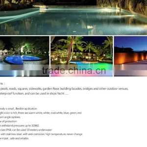 CE FCC and RoHS 3w Ip68 Led Swimming Pool Underwater Light 12v thumbnail-3