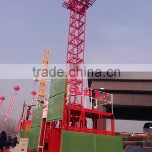SS100 /100 Material Hoist/Construction Lift/Building Elevator Approved CE ISO thumbnail-3