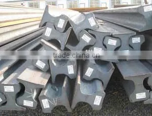Good Quality 100kg/m Crane Steel Rail/train Rail thumbnail-1