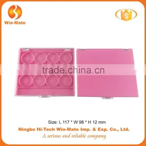 New Arrival Plastic Pink 12 Color 117*98*12 Cosmetic Packaging Eyeshadow Make-up Case thumbnail-1