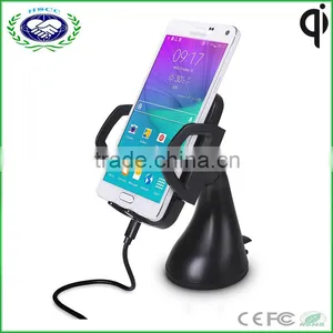 3 Coils Wireless Car Charger Big Wireless Charger Area for Universal Smart Phone thumbnail-1