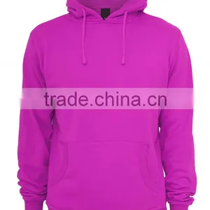 Plain Magenta Hoodie thumbnail-1