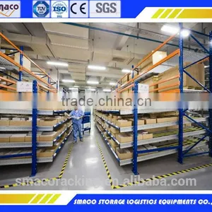 High Density Roller Slides Pipe Flow Through Racking thumbnail-6