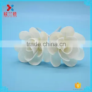 Open Rose Natural White Colored Sola Flower Fragrance Diffuser thumbnail-4