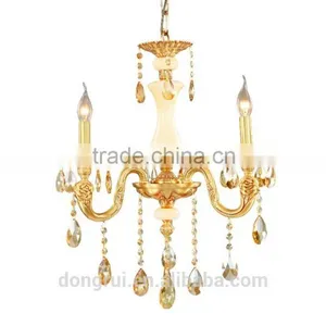 Europe Royal Style Classical Full Copper Baccarat Luxury Decorative Lighting Hotel Chandelier For Wall Light 265-2W thumbnail-3