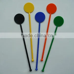 Promotion Cheap Plastic Swizzle Stick, Plastic Cocktail Stirrers thumbnail-1