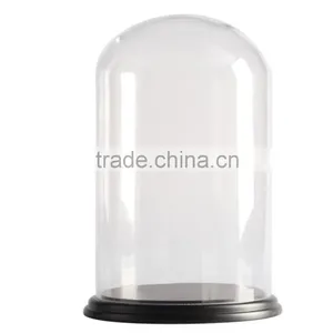 Handmade Crystal Clear Glass Dome thumbnail-1
