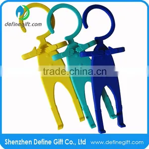 Flexible Hook Multifunction Human Shape Mobile Phone Charging Hanger thumbnail-1