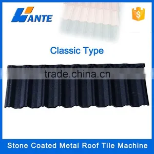 2015 Trade Assurance Colorful Stone Chip Coated Steel Roof Tile,stone Coated Metal Roof Tile thumbnail-4