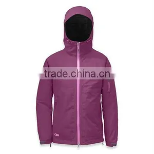 Purple Woman Softshell Jacket for Outdoor thumbnail-1