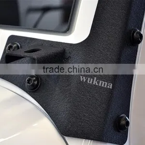 Jeep Wrangler JK (07-15) Upper Windshield Mount for 50" LED Light Bar With Pod Mount [Pair] thumbnail-2