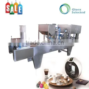 High Reliability Gusset Pouch Rotary Type k Cup Coffee Powder Filling Sealing Machine thumbnail-2