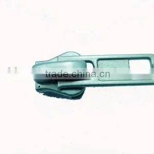 5# Resin Zipper Auto-lock Slider Plated Silver Slider Jacket Zipper Slider Coated Zipper Slider Bag Zipper Slider thumbnail-1