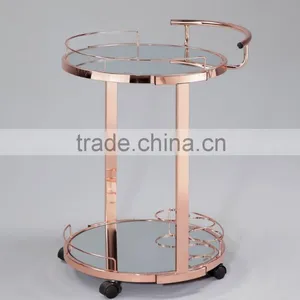 Glass Serving Cart thumbnail-4