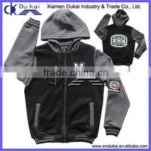 Men's Cotton Polyester Fleece Jacket With Hood thumbnail-1
