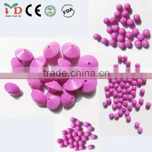 BPA Food Grade Silicone Teething Beads Wholesale thumbnail-5