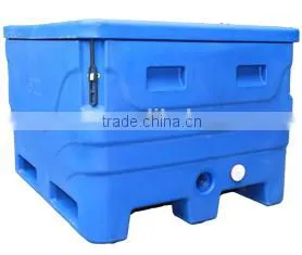 Insulated Fish Tub,Roto Molded Fish Tub, Plastic Fish Tub Made of LLDPE and PU thumbnail-1