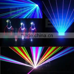 Professional Lighting 3D Effect ILDA 3000mw-6000MW Rgb Animation Laser is Available thumbnail-1