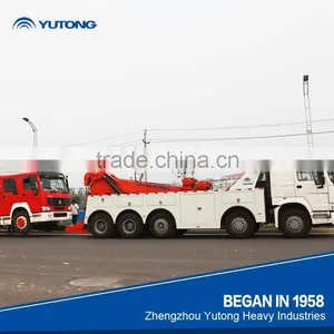 Two Axles Road Wrecker Towing Truck thumbnail-1