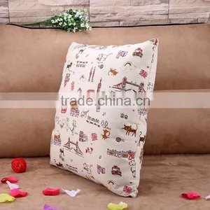 2015 Hot Style Europe Type Cloth Cotton and Linen Pillowcases Creative Home Car Cartoon Cushion Cover thumbnail-3