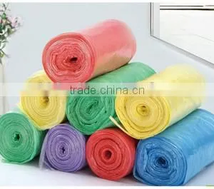 Colorful Plastic Garbage Bag/trash Bag HDPE Can Liner thumbnail-1