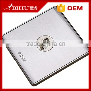 Best Sell Factory Single/double Telephone Socket RJ11 RJ45 Stainless Steel Socket thumbnail-5