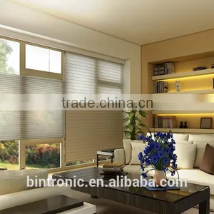 Bintronic Wireless Remote Control Top Down Bottom Up Honeycomb Blind Electric Track With Blinds Components Motor thumbnail-5