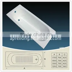 Supplier Sell Flushbonading Cast-iron Tub/burliness Bath Sale/bathtub thumbnail-1