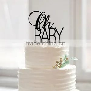 New Custom Personalized Bride and Groom Words Silhouette Wedding Cake Topper thumbnail-4