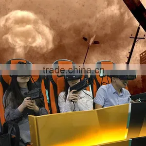Senchuang 360 Degree Virtual Reality Simulator vr Cinema With Motion Chairs thumbnail-5