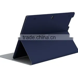 Top Sale Ultra Thin PU Leather Flip Cover Tablet Case For Lenovo A10-30 With Free Screen Protector thumbnail-1