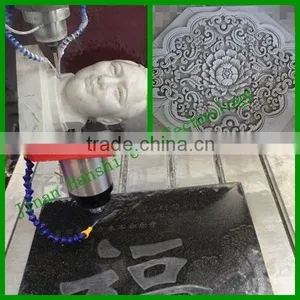 2 Spindle Grantie Cutting 3d Marble Sculpture Carving Stone Engraving Cnc Router thumbnail-4