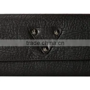 Black Leather Wallet for Womens thumbnail-1