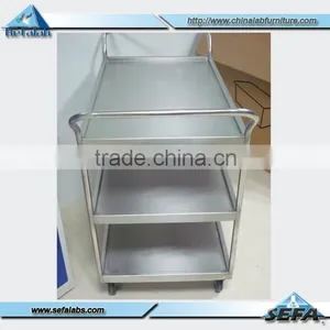 Stainless Steel Handcart Wheelbarrow Go-cart SS Dolly Ranking Bar thumbnail-1