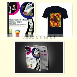 Factory Supply!128g Dark T-shirt Transfer Photo Paper,transfer Printing for Cotton T-shirts thumbnail-1