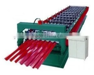 850 Color Steel Roll Forming Machine thumbnail-1