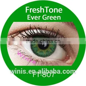 the Most Popular Freshtone Impressions Ever Green Korea New Look Tri Color Contact Lens thumbnail-1