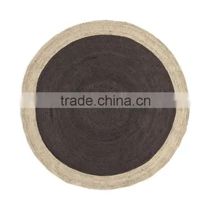 Round Sisal Rugs Hand Knotted Sisal Area Rug thumbnail-2